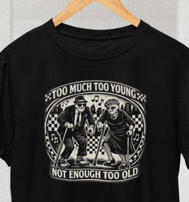 Specials Ska OG Vintage Fun T-Shirt / Too Much Too Young Retro Rude Boy Girl Tee L
