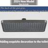 Wall-mounted High-pressure Shower System Four-in-one Square Piano Key Shower Set Bathroom Stainless Steel Water Heater