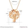 Fashion Necklace Simple Christmas Tree Shape Necklace Women's Elegant and Generous Pendant Necklace for Women