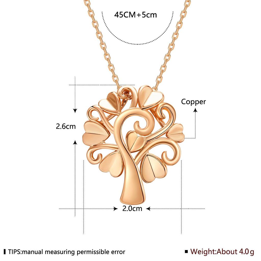 Fashion Necklace Simple Christmas Tree Shape Necklace Women's Elegant and Generous Pendant Necklace for Women