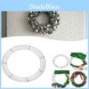 Hoop Garland Metal Round Iron Ring Diy Christmas Decoration  Wire Wreath Frame