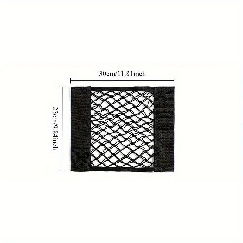 Adhesive Wall Mounted Storage Net Bags Wall-Mounted Storage Mesh No Drilling Required Strong Adhesive Tape