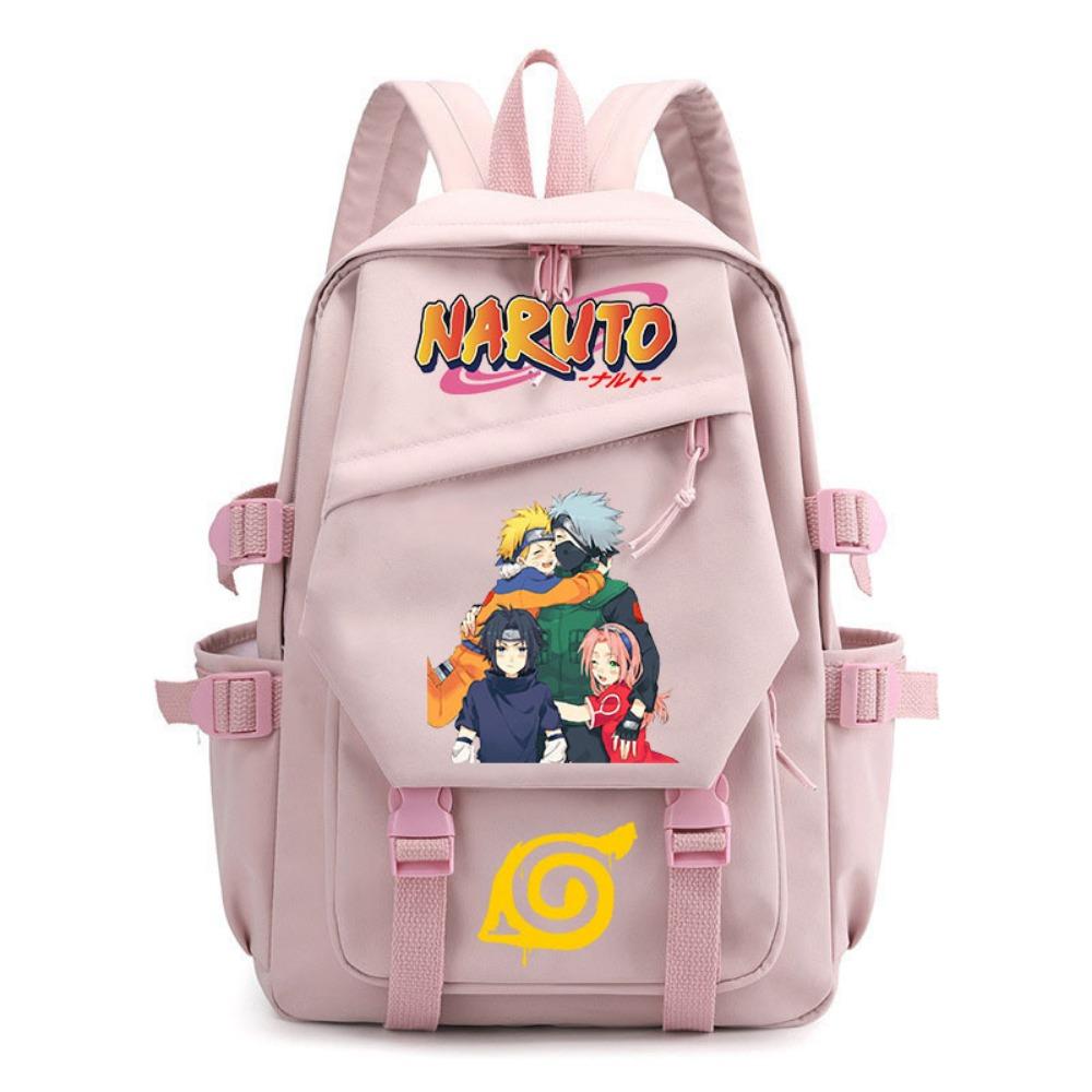 Anime Naruto Schoolbag Children's Backpack Elementary School Bag Boys and Girls Junior High School Students College Students Campus Backpack