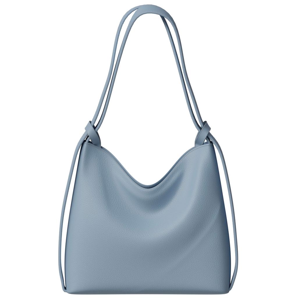 Elegante Damen Schultertasche mit Rucksackfunktion