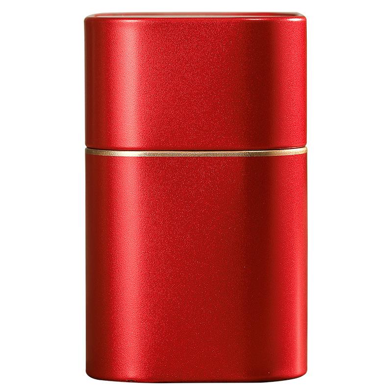 Cutie portabilă pentru ceai Cutie sigilată pentru ceai de culoare solidă Recipient de depozitare pentru articole de ceai Cutie de tablă cutie de cafea Cutie de zahăr Depozitare în bucătărie