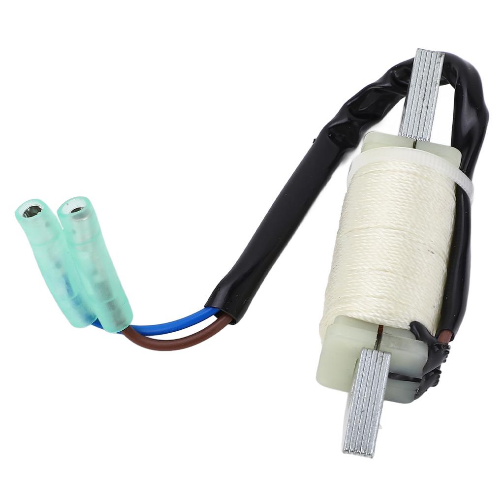 Außenborder Ladespule 63V 85520 00 Verbessert die Motoreffizienz Stator Beleuchtungsspule für 9,9‑15 PS Boot
