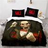 Horror Saw Movie Bedding Set 3d Duvet Cover Set Pillowcase Twin Full Queen King Size Bedclothes Comforter Cover Set Dropshipping
