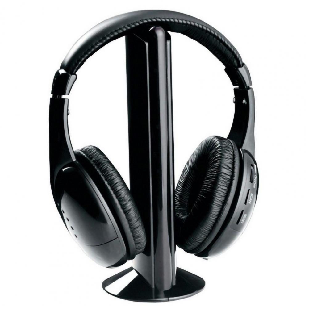 Useful Wireless TV Headset Smart Durable Wireless Headset Cordless Headphone Music Player