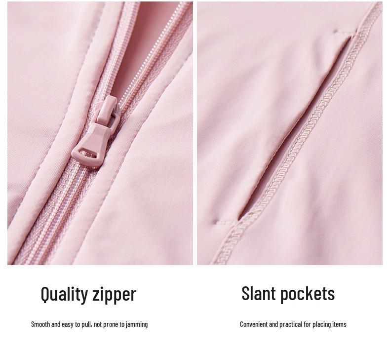 Women's Stand-Up Collar UV Protection Yoga Jacket