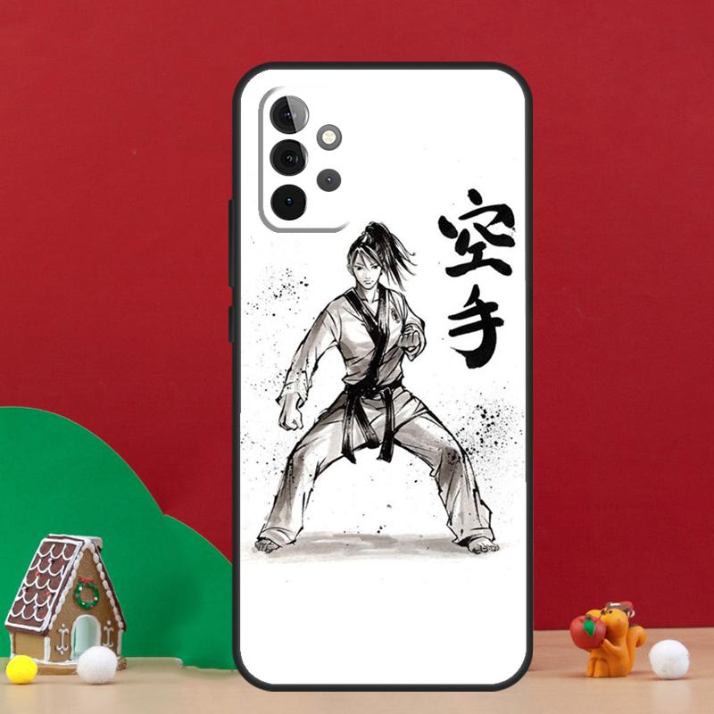 Kung Fu Karate Taekwondo Martial Case For Samsung Galaxy A36 A56 A06 A13 A53 A32 A12 A22 A52 A35 A17 A16 A55 A15 A54 A34 A14