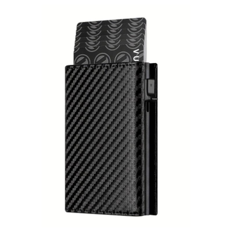 Men's RFID Metal Aluminum Card Holder and Document Clip