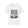 Discipline Builds Freedom Shirt, Motivational Mountain T-Shirt, Gym Mindset Tee
