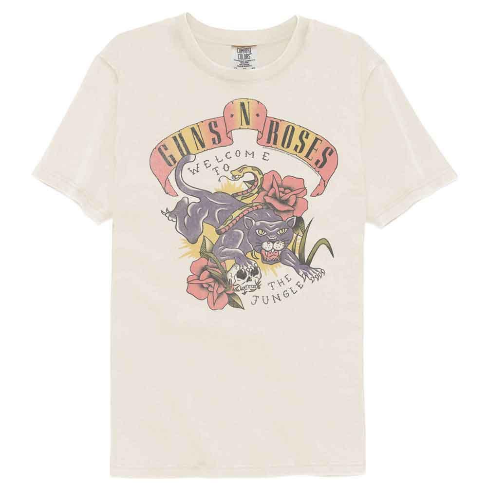 Guns N'Roses Tattoo Style Jungle Ivory Comfort Colors Music Shirt
