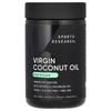 Sports Research, Virgin Coconut Oil, Cold Pressed, 3,000 Mg, 120 Veggie Softgels (1,000 Mg Per Softgel)