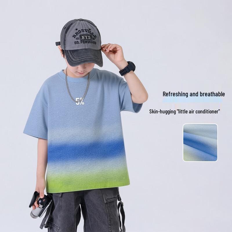YOYO Tale Boys' Summer Cotton Short Sleeve T-Shirt