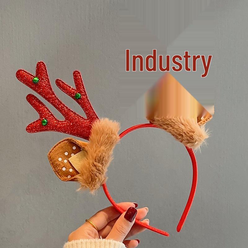3D Christmas Hat Hairpin: Festive Bangs & Hair Clip