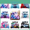 Conjunto de Cama Estampa Digital Série Stitch Duas ou Três Peças Estilo Moderno e Simples