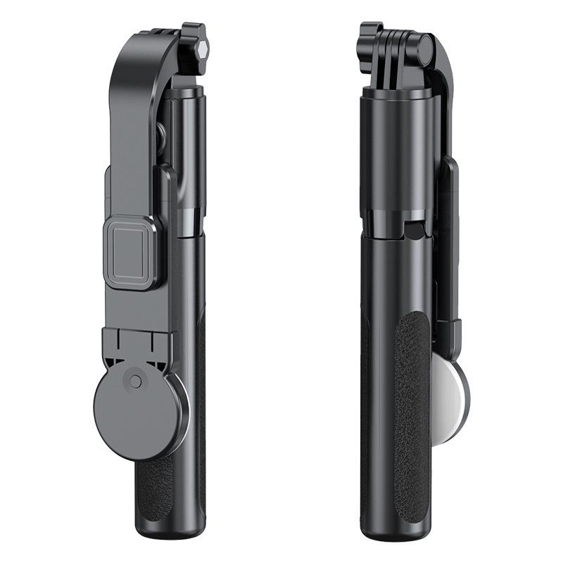 Kabelloser Bluetooth Selfie-Stick mit Stativständer - Tragbar Handgehalten & Bodenstehend für Reisen