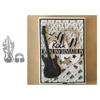 Guitar Headset Metal Cutting Dies DIY Scrapbook Paper Cards Album Craft Stencil