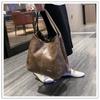 Women's New Trendy Soft Leather Shoulder Bag with Large Capacity and Versatile Fashion Crossbody Bag, Korean Version Women's Handbag