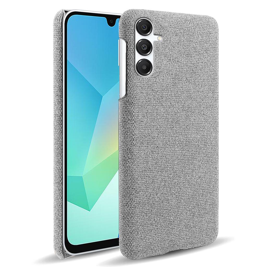 For Samsung Galaxy A17 5G/A17 4G Phone Case Cloth Texture Anti-Scratch Protective PC Back Cover