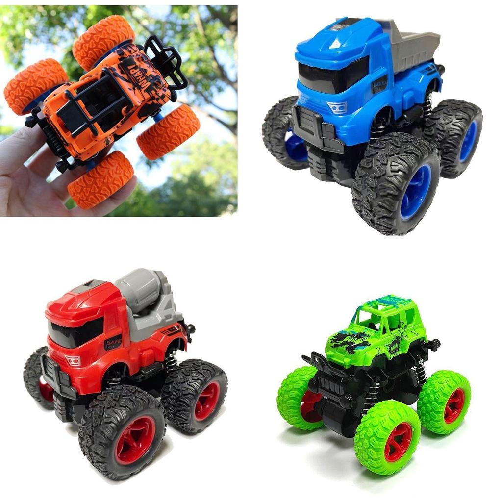 Dynamic Inertia Four-wheel Drive Toy Car With Powerful Suspension System For Kids