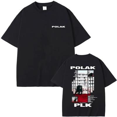 Rapper Plk Polak Γραφικό T-shirt Ανδρικό Γυναικείο Hip Hop Μόδα Pop Μουσική T-shirts Ανδρικά Casual Vintage T-shirts Streetwear