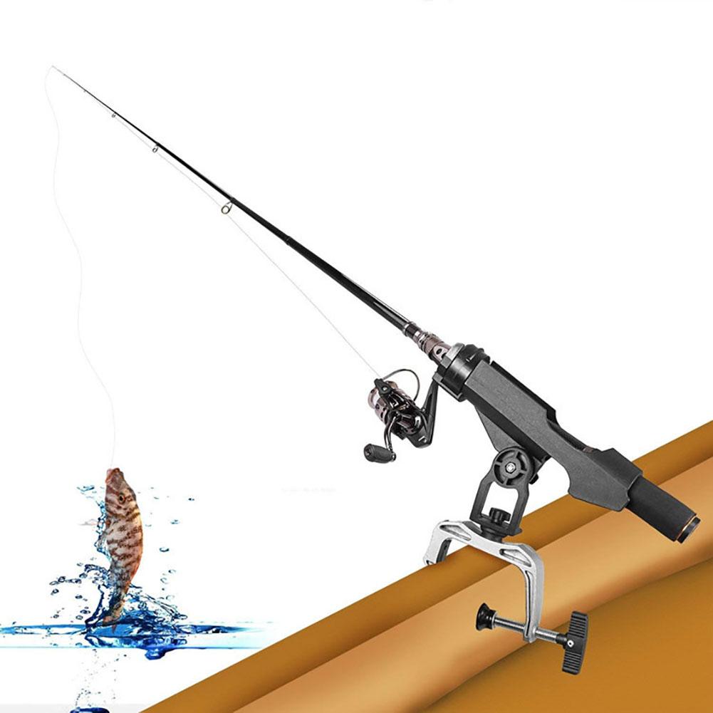 Angelruten Halter 360 Grad Einstellbar Anti-korrosion Schlag-beständig Angelrute Racks Fischerboot Zubehör