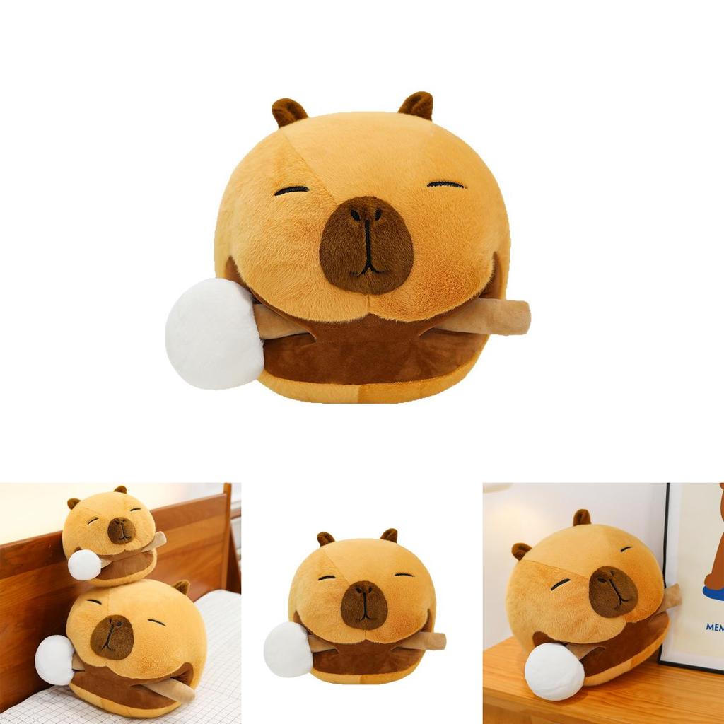 Plush Capybara Toy With Pp Cotton Filling For Kids And Home Decor