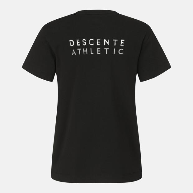 DESCENTE Women'S Graphic Cooling Short Sleeve T-Shirt Black Sr122Pts31