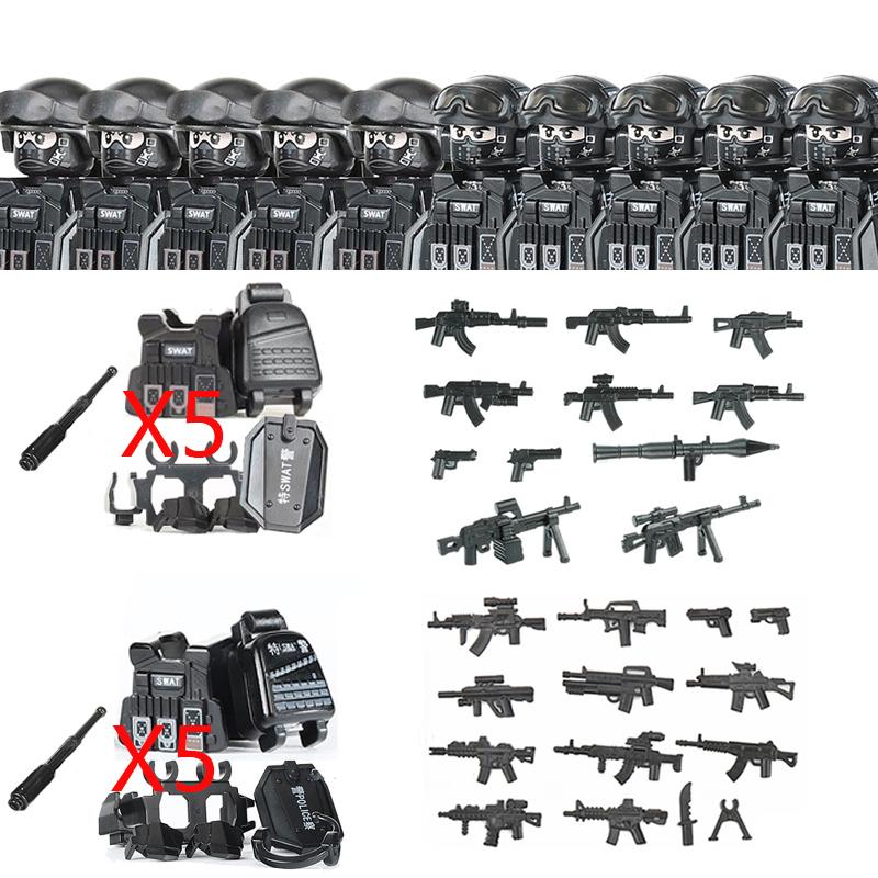 Urban Area High-Quality Police High-Quality Special High-Quality Forces High-Quality Swat High-Quality Figures High-Quality Building High-Quality