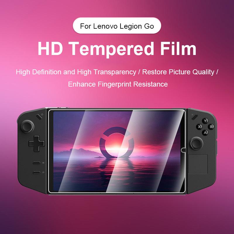 1/2 Pack Screen Protector Screen Film Guard Transparent HD Clear Anti-Fingerprint for Lenovo Legion Go Handheld 8.8 Inch Console