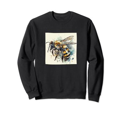 Bee, Honeybee, Bumblebee Watercolor Graphic Sweatshirt