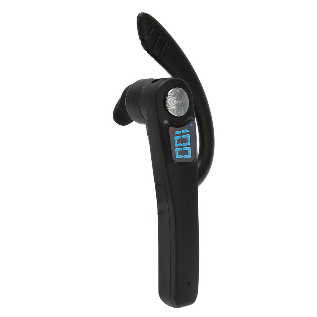 Bluetooth Earpiece Hands Free Long Battery Life Single Ear Wireless Headset with Voice Control for Driving Business X7