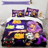 Pixel Game 3pcs Bedding Set Duvet Cover Closure Includes 1 Duvet Cover & 2 Pillowcases for All Seasons Bedroom Home Dorm Decor