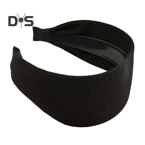 Dámská retro čelenka Elastický design Široká vlasová obruč Nastavitelný střih Lehký Pohodlný vlasový doplněk