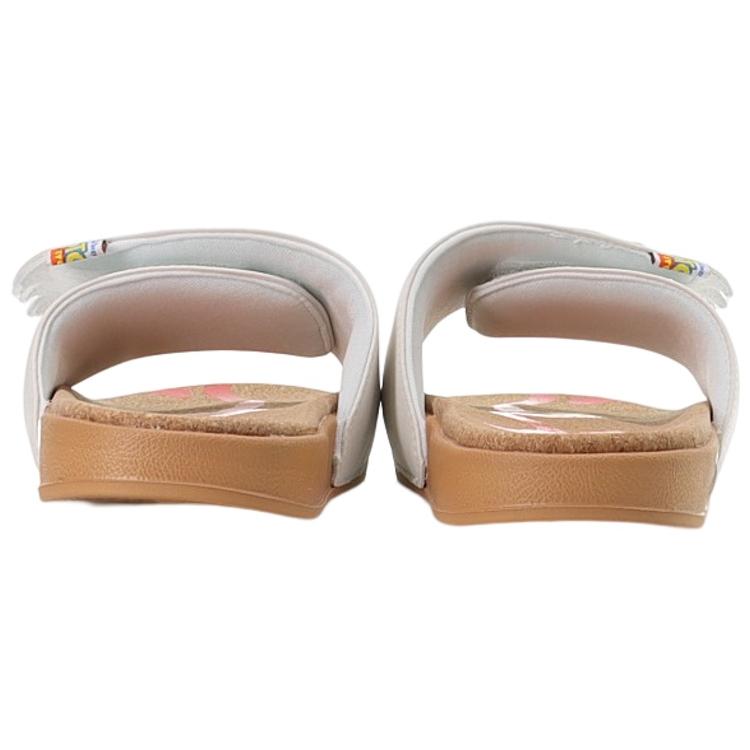 Disney x Li Ning Quiet Slide Slippers Women's Champagne White AGAS022-1