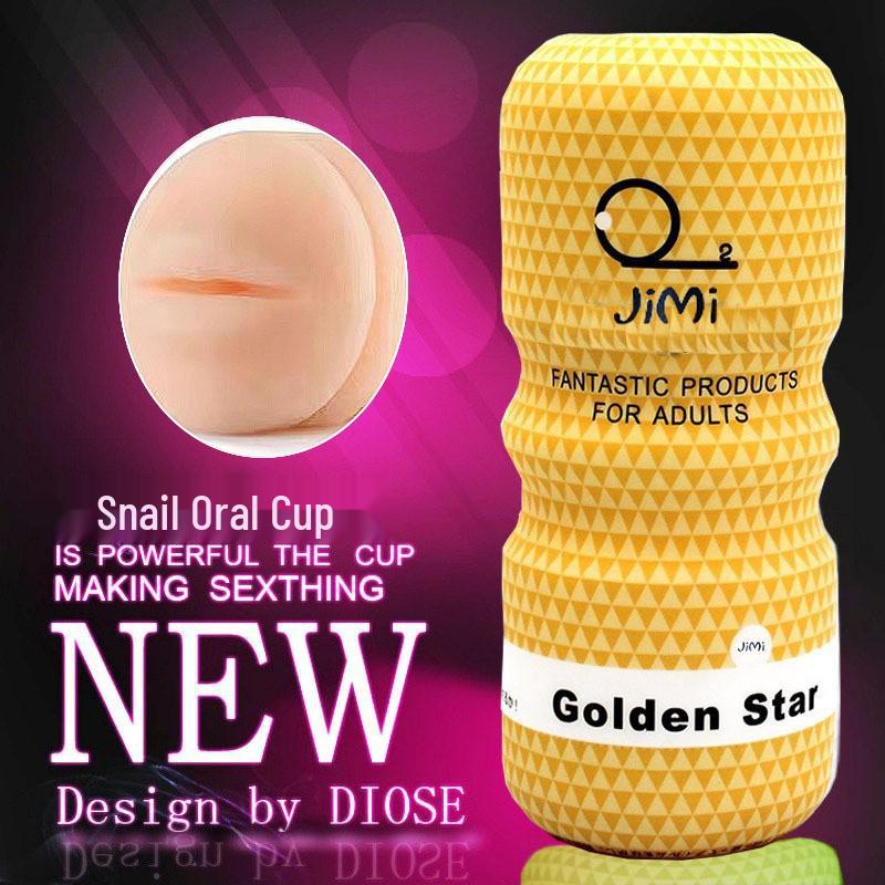 Snail Airplane Cup: Reusable 3-Way Male Masturbator