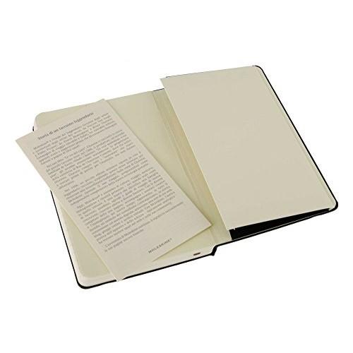Moleskine Classic Notebook, Hardcover, Lined, Pocket Size (9cm X 14cm), Black, MM710