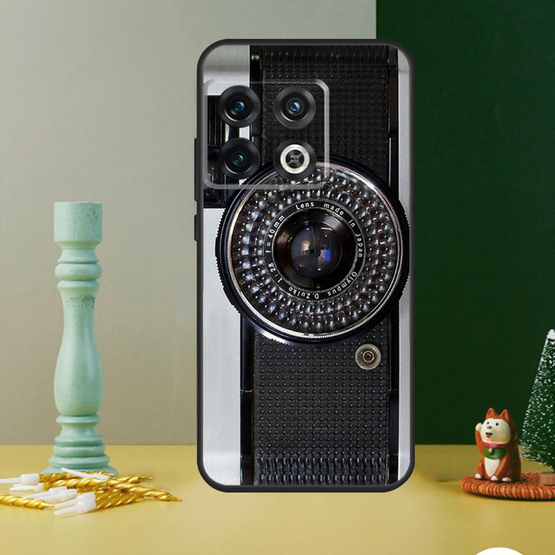 Vintage Retro Camera Case For OnePlus Nord CE 2 3 4 Lite N20 N30 9 10 Pro 8T 9RT 10T 10R 12 11 12R 13 13R Cover