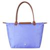 Longchamp Le Pliage 31 Long Handle Recycled Canvas And Leather Dumpling Tote Bag Large Women Tote Bags Lavender 1899089B40