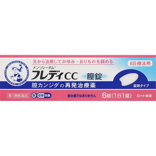 

Mentholatum Freddy CC vaginal tablets 6 tablets