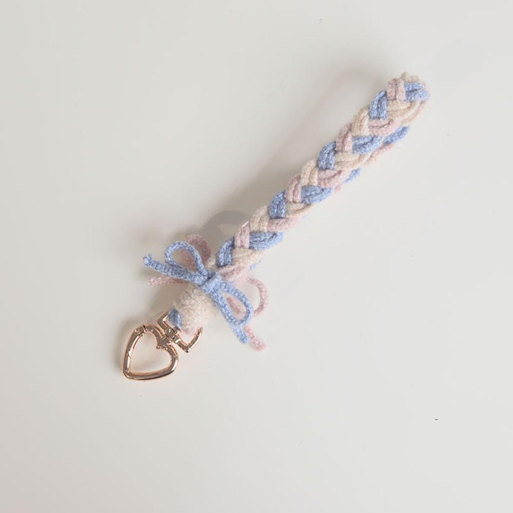 Handmade Phone Lanyard Weaving Crossbody Bag Strap Cute Phone Wrist Strap