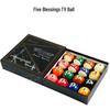 Competition Grade Black Eight Billiard Ball Set