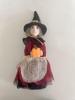 Witch Broom & Ghost Pendant Ceiling Halloween Decoration