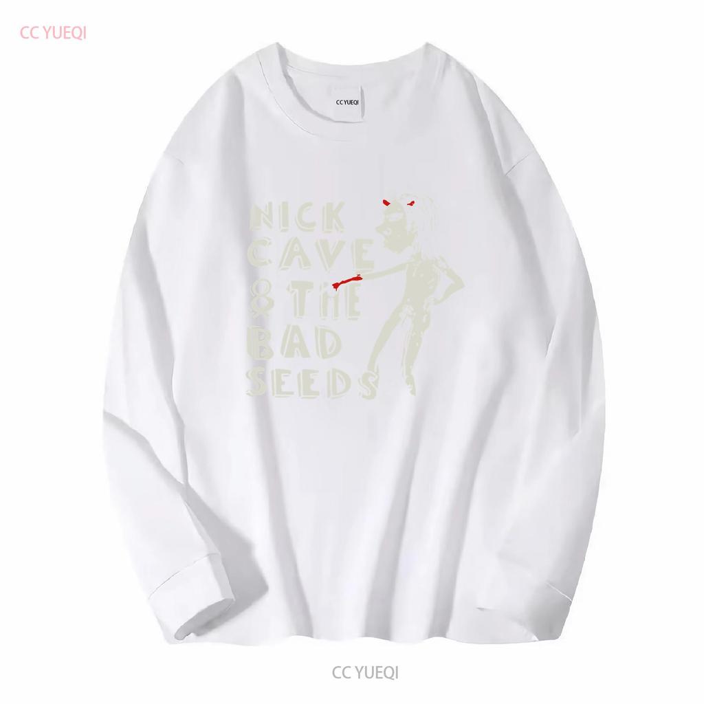Nick Cave And The Bad Seeds tričko Loverman Všechny velikosti S1069 dlouhý nebo krátký rukáv vintage Prané Ležérní streetwear Prodyšné