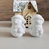 3D Snowman Candle Molds Silicone Mould Christmas Molds Casting Moulds Soap Molds Epoxy Resin Molds for Home Decorations