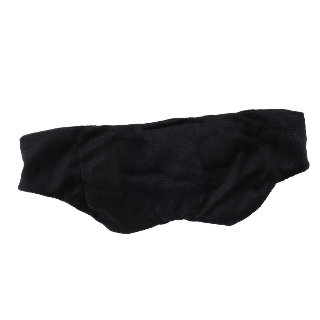 Sleeping Eye Cover Soft Comfortable Weighted Eye Cover Hook and Fastener Closure for Nighttime