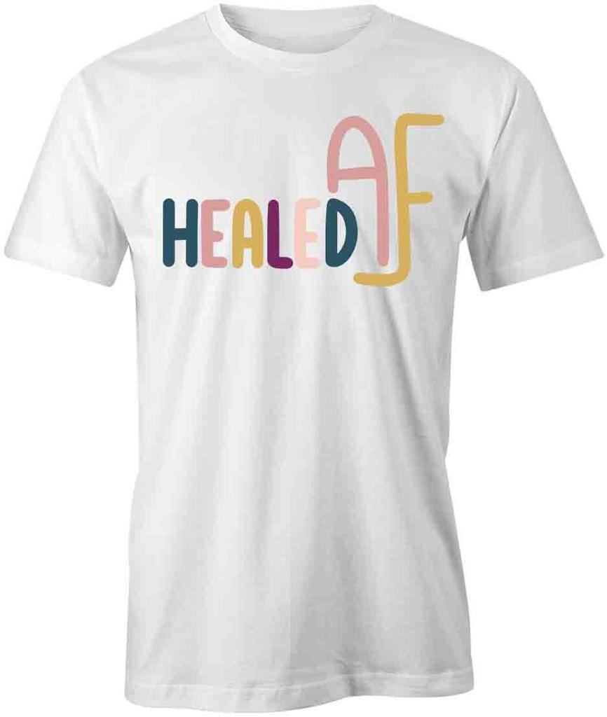 HEALED AF TShirt Tee Short-Sleeved Cotton CLOTHING ART S1WSA448