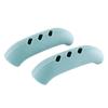 2pcs Silicone Pan Handle Anti-Ironing Sleeve Iron Pan Wok Ears Anti-Ironing Handle Sleeve Heat-Resistant For Kitchen Accessories